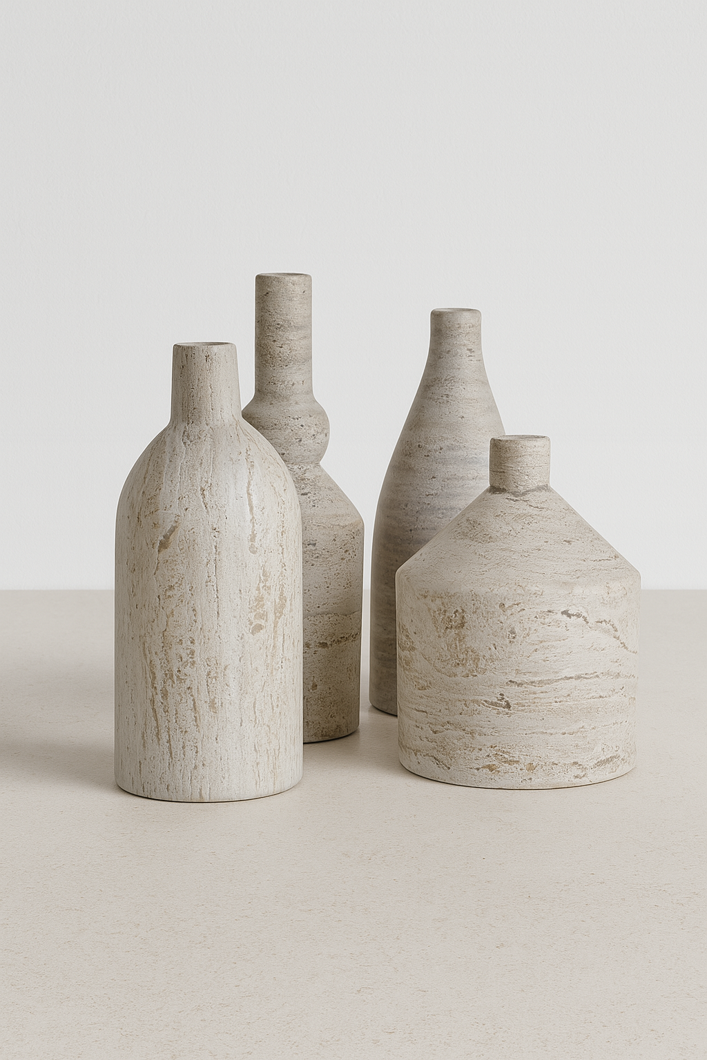 Florero escultura de marmol